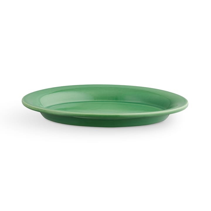 Plato ovalado Ursula 13x18 cm, verde oscuro Kähler