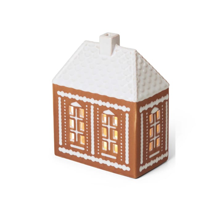 Portavelas Gingerbread 15 cm - Marrón - Kähler