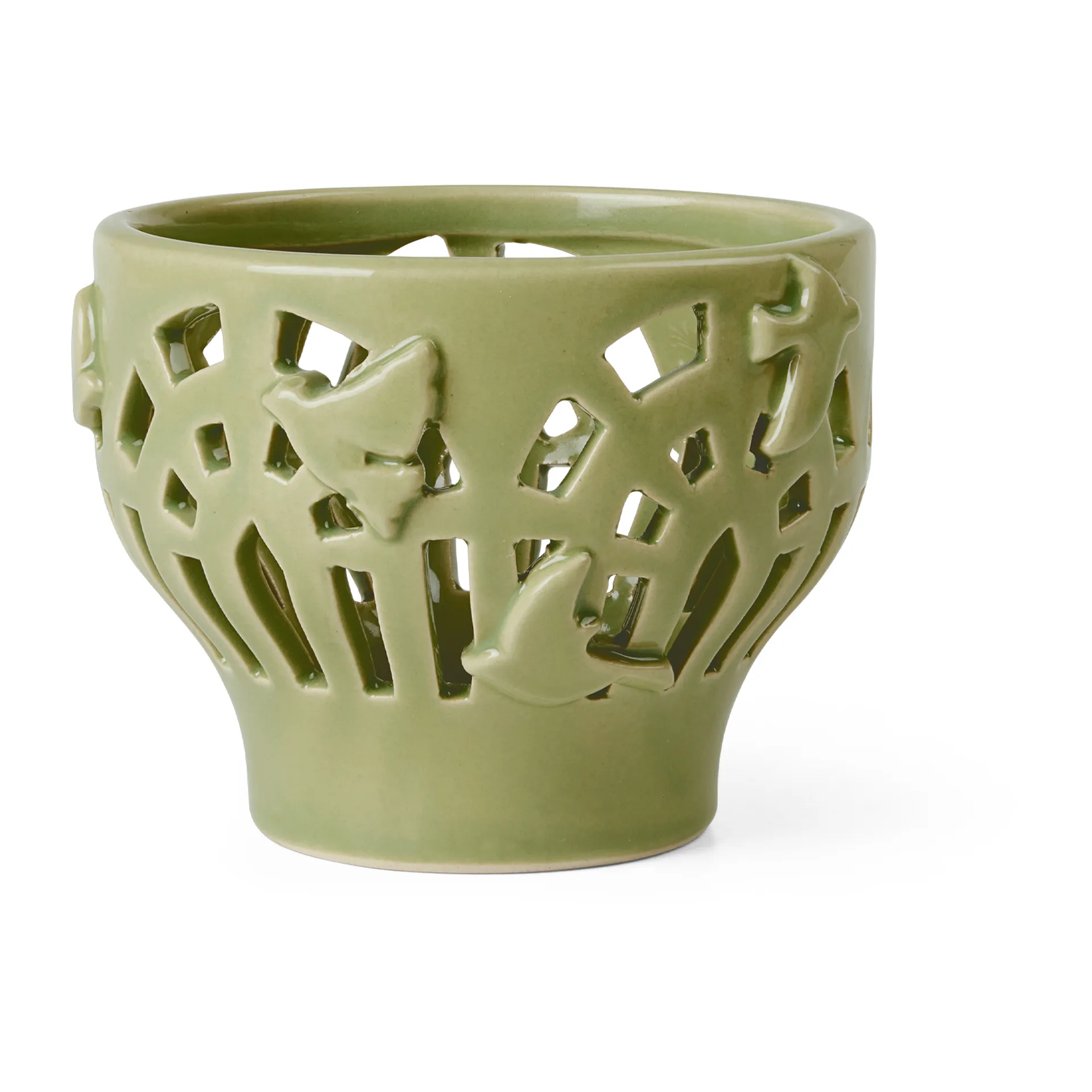 Portavelas Orangery Ø9 cm, Spring leaf Kähler