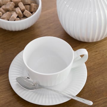 Taza con plato Hammershøi - blanco - Kähler