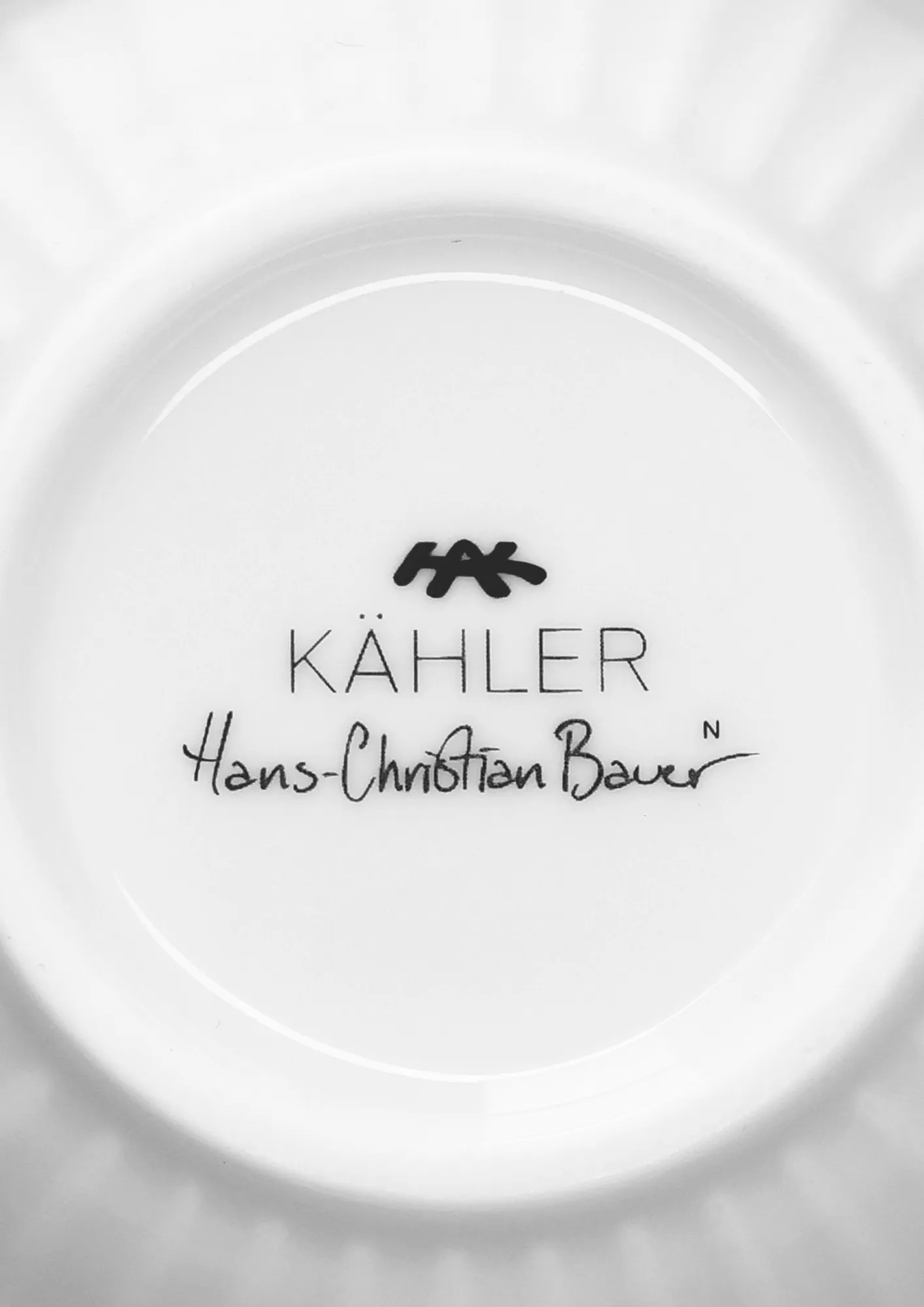 Taza Hammershøi, Blanco, 25 cl Kähler