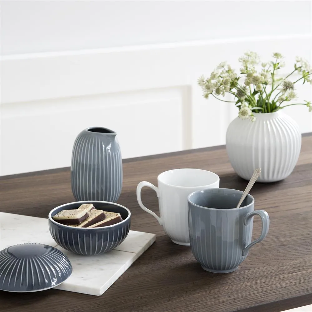 Taza Hammershøi, blanco, 33 cl Kähler