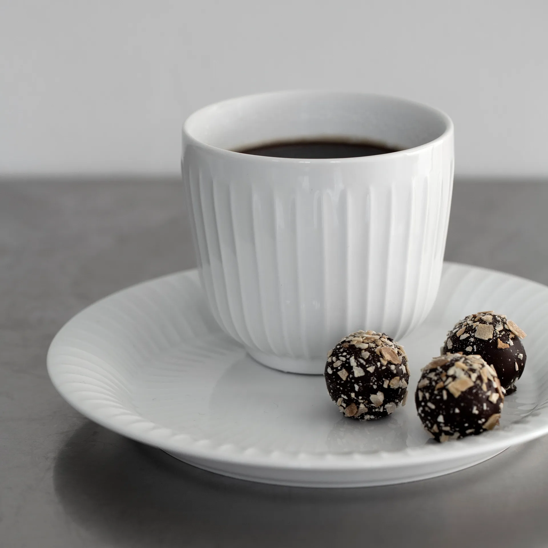 Taza Hammershøi, blanco Kähler