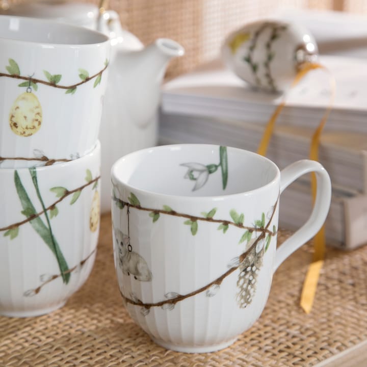 Taza Hammershøi Easter 33 cl, blanco Kähler