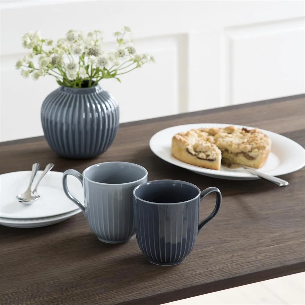 Taza Hammershøi, gris antracita Kähler