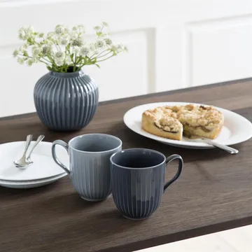 Taza Hammershøi - gris antracita - Kähler