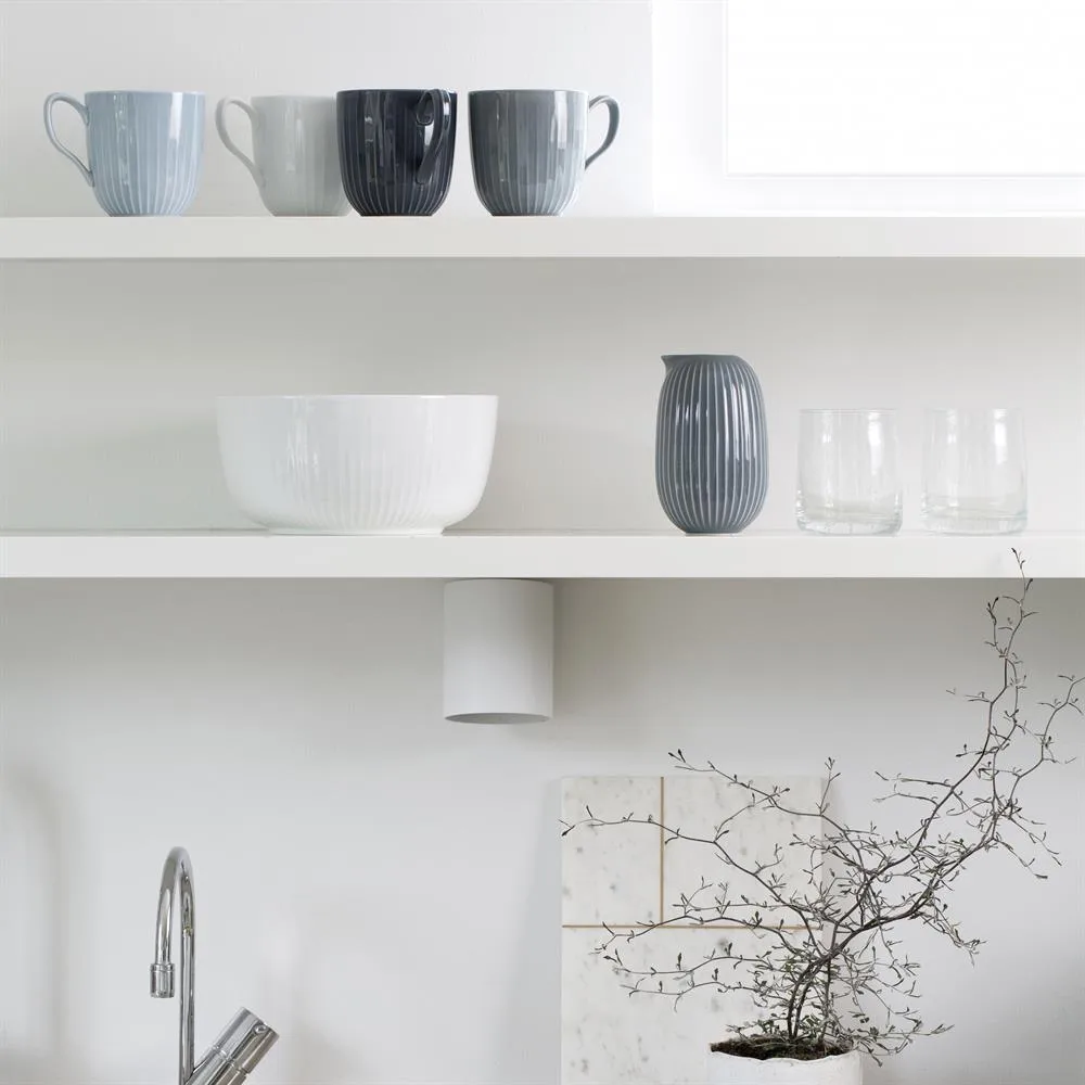 Taza Hammershøi, gris antracita Kähler