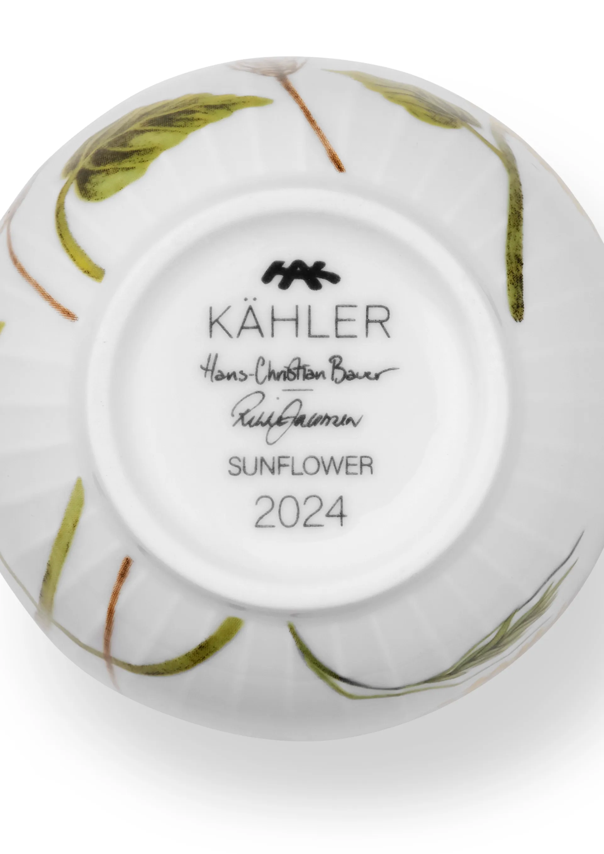 Taza Hammershøi summer 33 cl, Sunflower Kähler