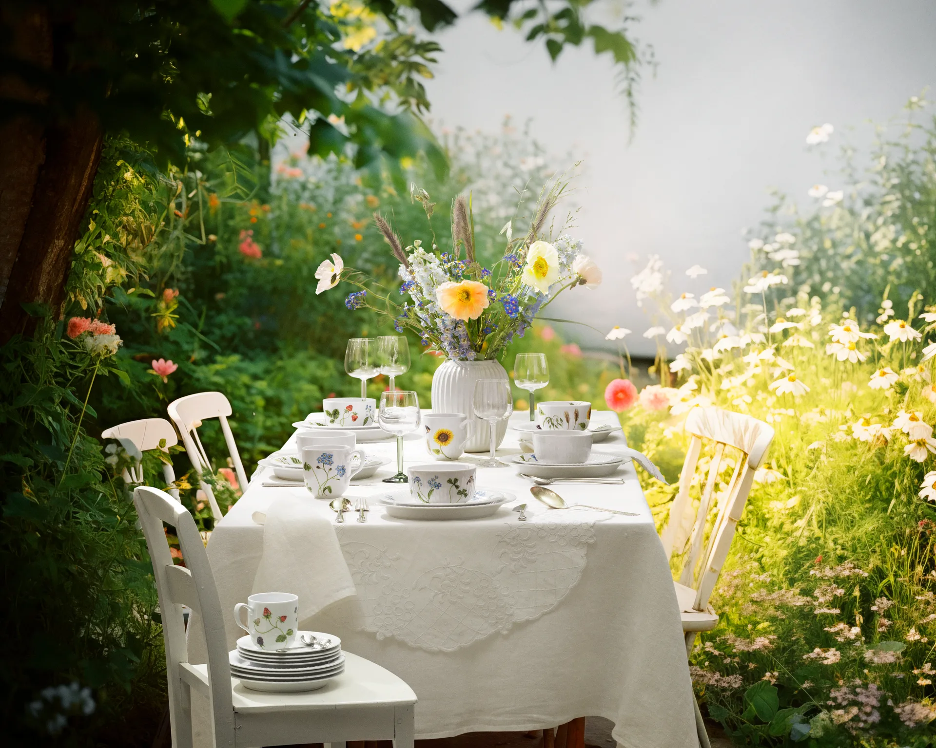 Taza Hammershøi summer 33 cl, Sunflower Kähler