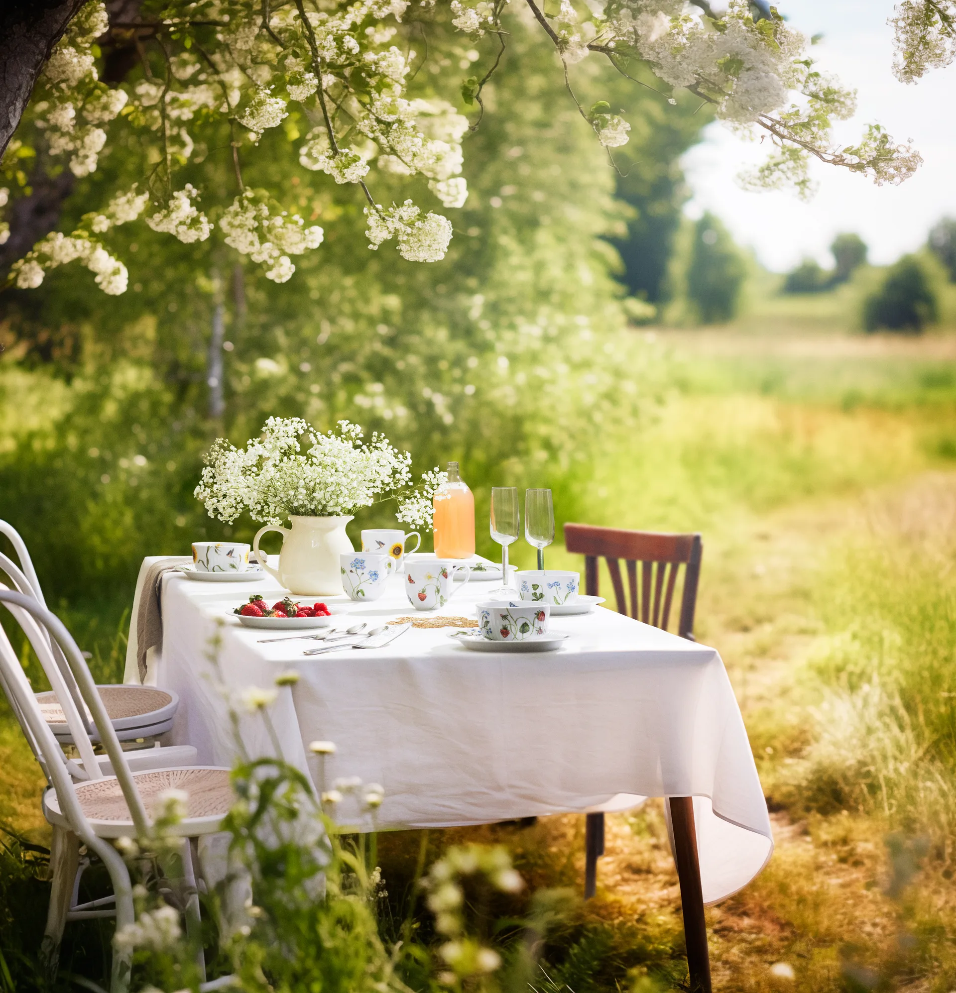 Taza Hammershøi summer 33 cl, Sunflower Kähler