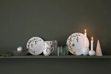 Vajilla navideña de porcelana set Hammershøi Christmas 18 piezas - Kähler