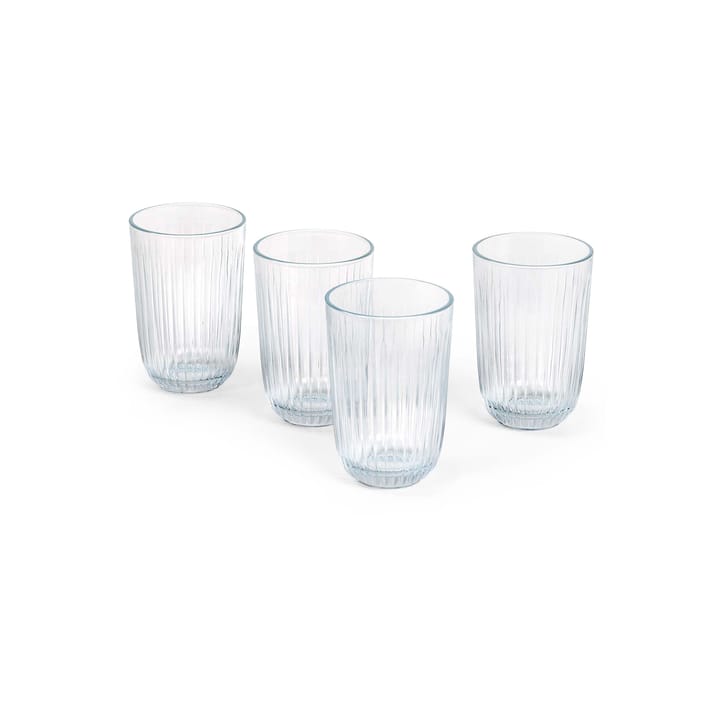 Vaso Hammershøi 37 cl 4-pack - Transparente - Kähler