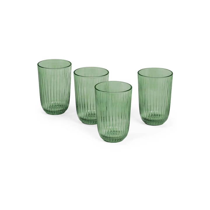 Vaso Hammershøi 37 cl 4-pack - Verde - Kähler