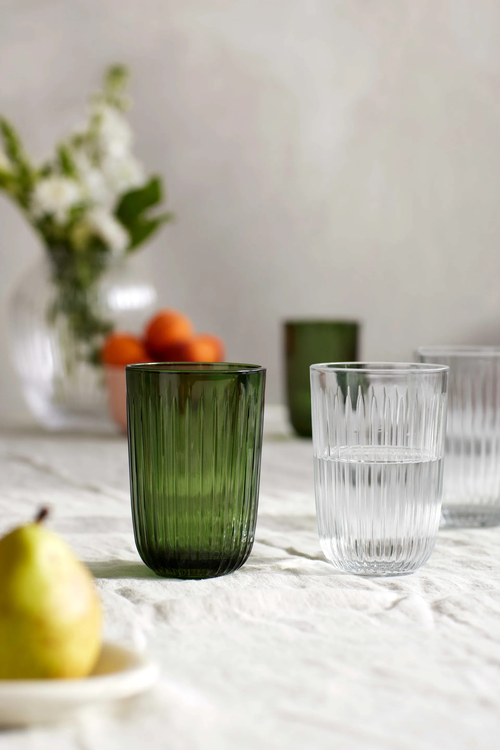 Vaso Hammershøi 37 cl 4-pack, Verde Kähler