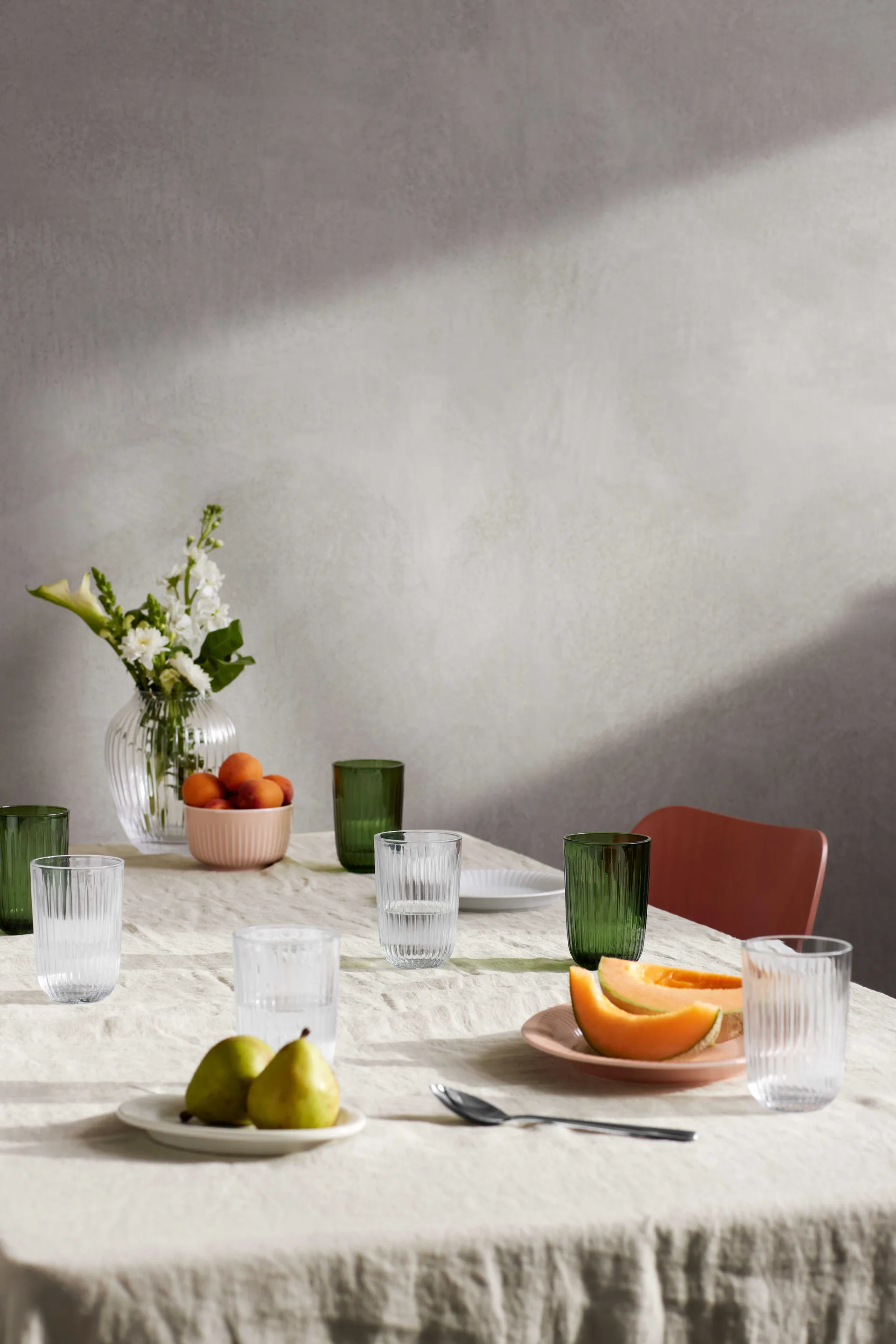 Vaso Hammershøi 37 cl 4-pack, Verde Kähler