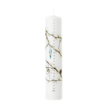 Vela calendario Hammershøi Jul Ø5 cm - Blanco - Kähler