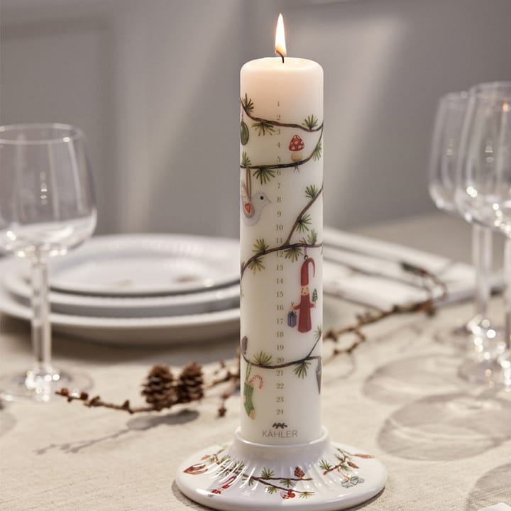 Vela de Adviento Hammershøi Christmas Ø5 cm, 2023 Kähler