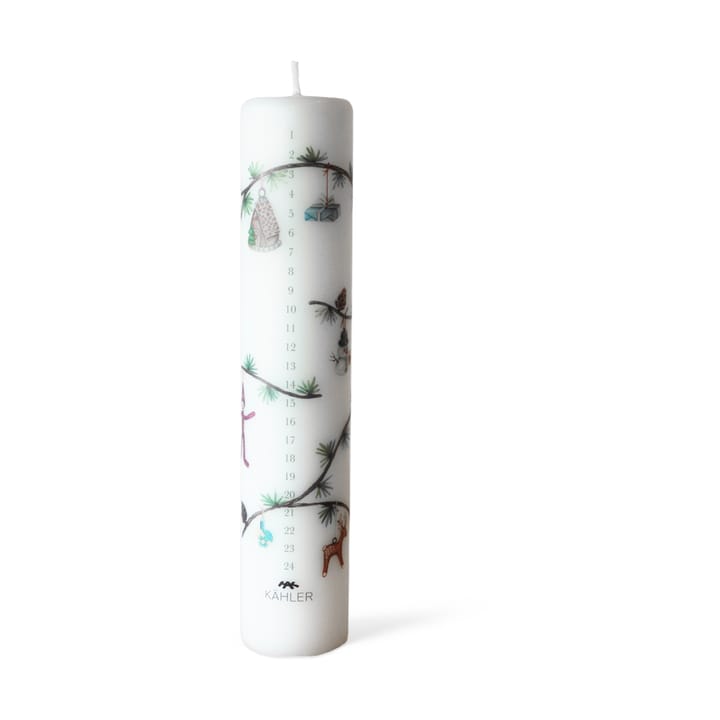 Vela de Adviento Hammershøi Christmas Ø5 cm, 2024 Kähler