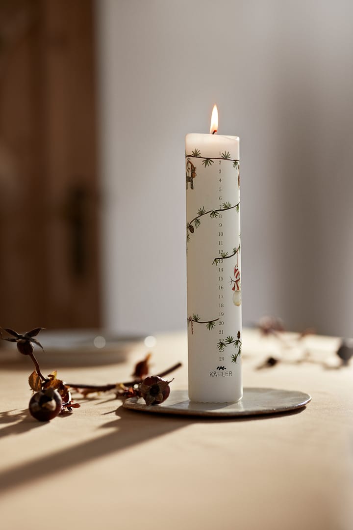 Vela de Adviento Hammershøi Christmas Ø5 cm, 2025 Kähler