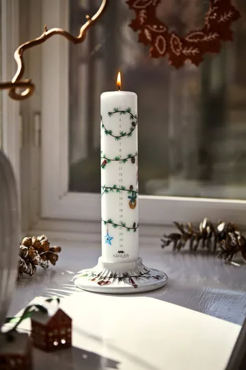 Vela de Adviento Hammershøi Christmas Ø5 cm - 2026 - Kähler