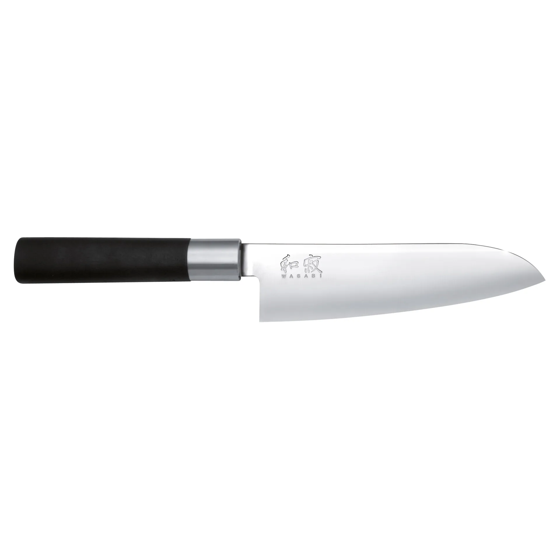 Cuchillo santoku Kai Wasabi Black, 16,5 cm KAI
