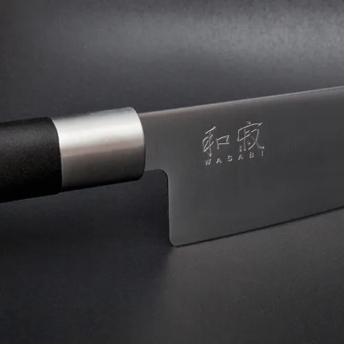 Cuchillo santoku Kai Wasabi Black, 16,5 cm KAI