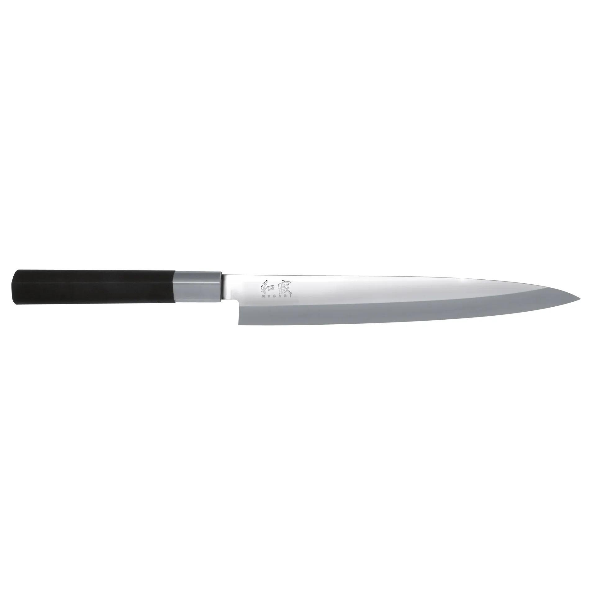 Cuchillo sashimi y yanagiba Kai Wasabi Black, 21 cm KAI
