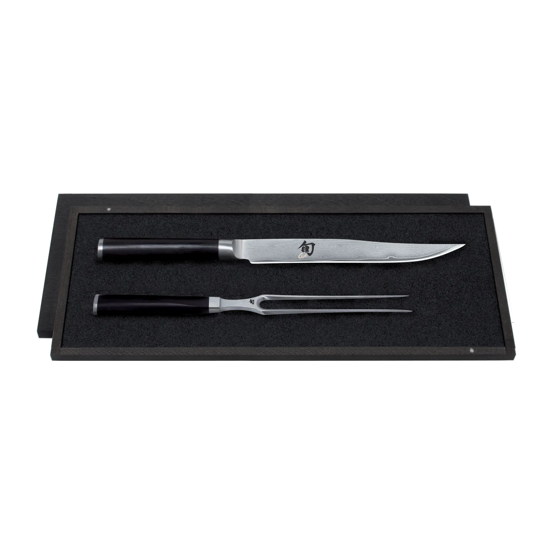 Cuchillo y tenedor para trinchar Kai Shun Classic, Acero inoxidable KAI