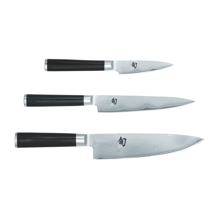 Set de 3 cuchillos Kai Shun Classic - cromo-negro - KAI