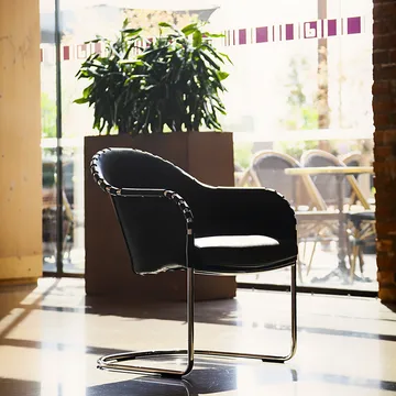Butaca Ingo V.I.P - Negro 9110 - cromo - Källemo