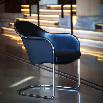 Butaca Ingo V.I.P - Negro 9110 - cromo - Källemo