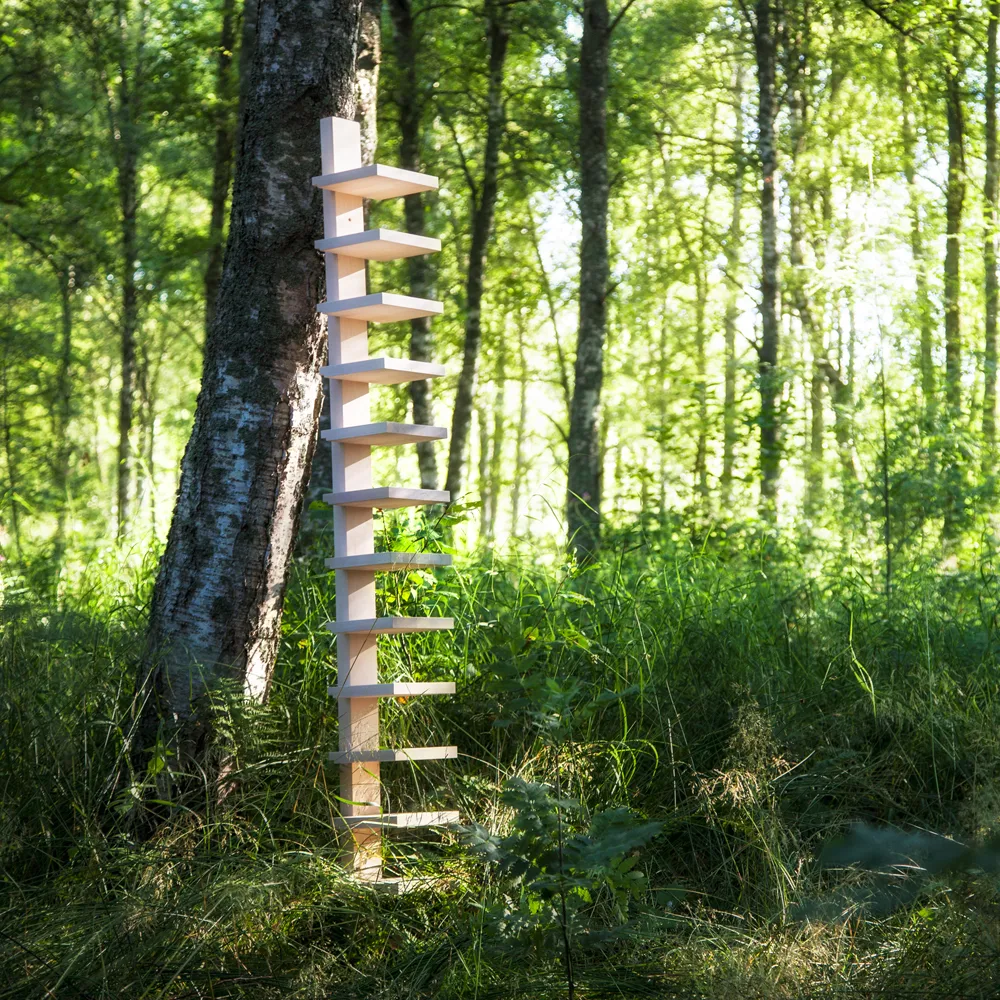 Estantería Pilaster, Abedul con barniz natural Källemo