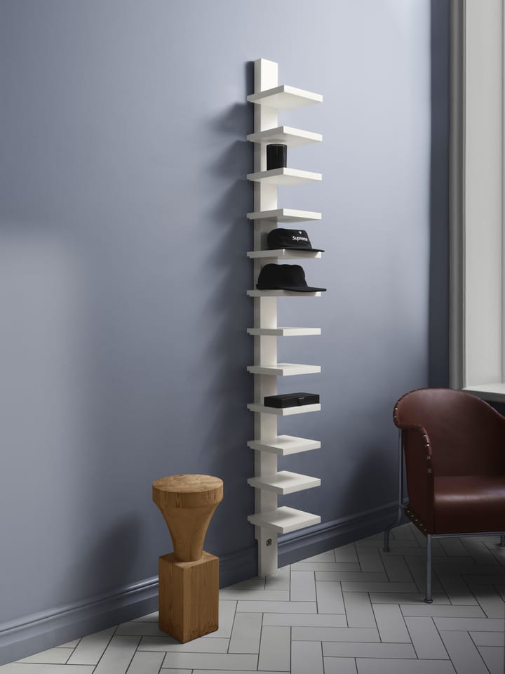 Estantería Pilaster, Hueso satinado Källemo