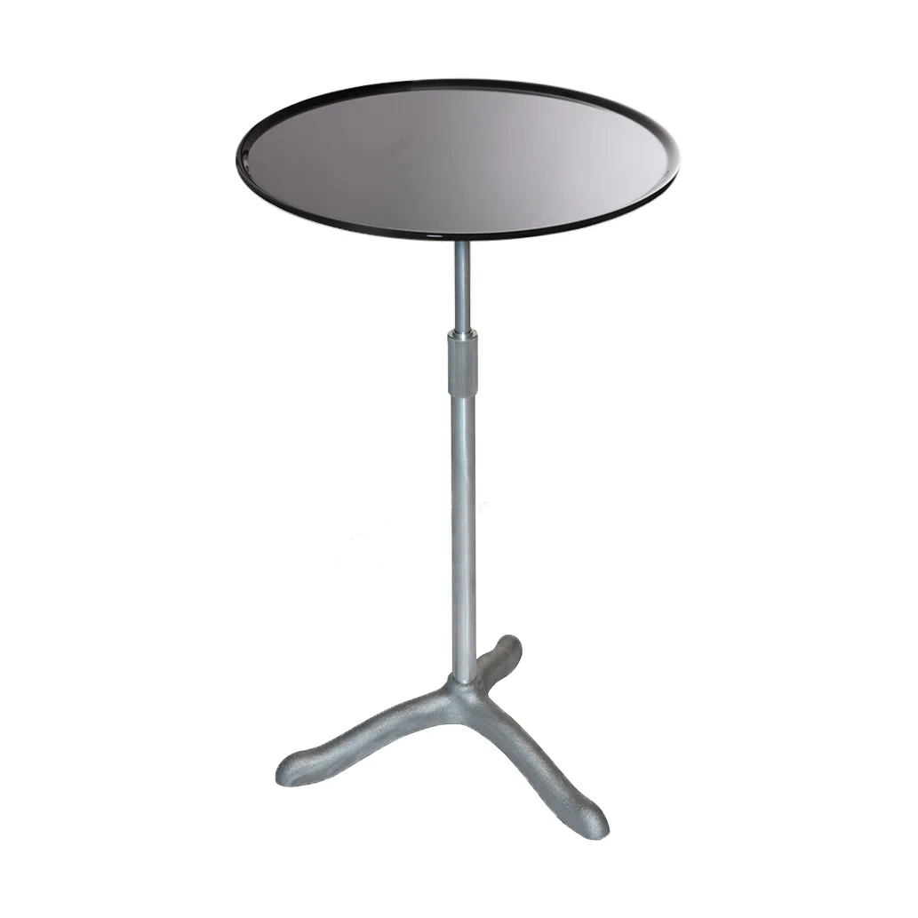 Mesa de centro Cassis Ø37 cm, Aluminium-black Källemo