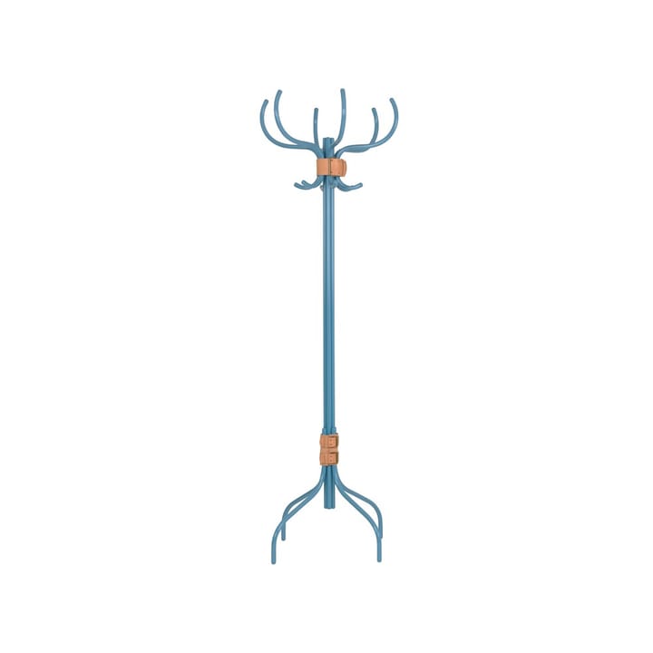 Perchero Babe - Cinturón de cuero azul ‑ natural - Källemo