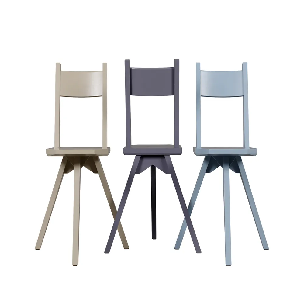 Silla Camilla, Negro lasurado Källemo