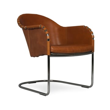 Sillón Ingo - Cognac - cromo - Källemo
