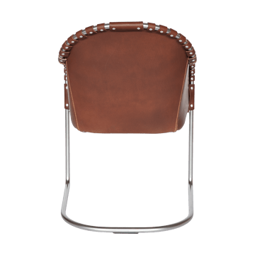 Sillón Ingo - Coñac - cromo mate - Källemo