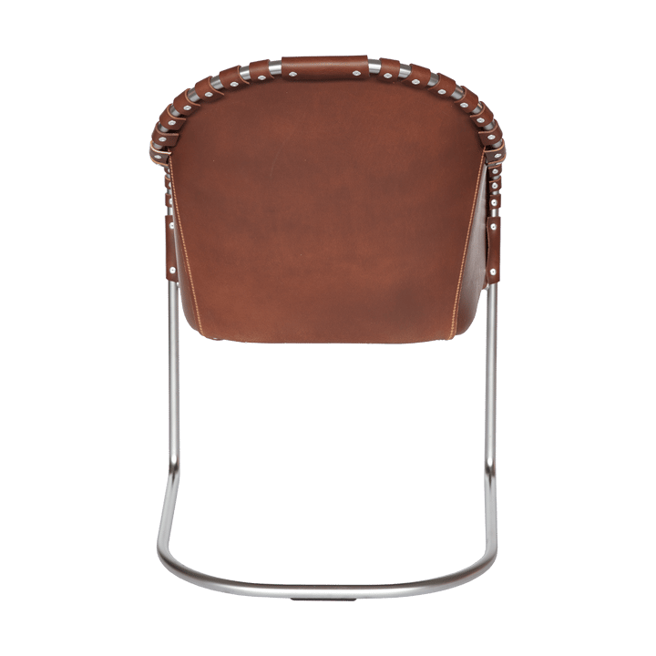 Sillón Ingo, Coñac - cromo mate Källemo