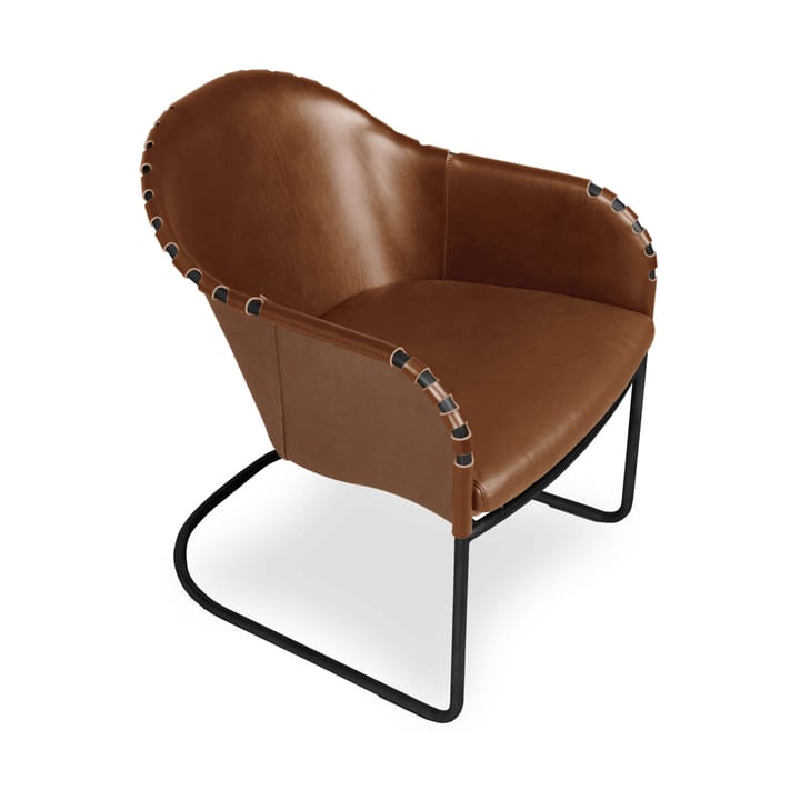 Sillón Ingo - Coñac - negro oxidado - Källemo