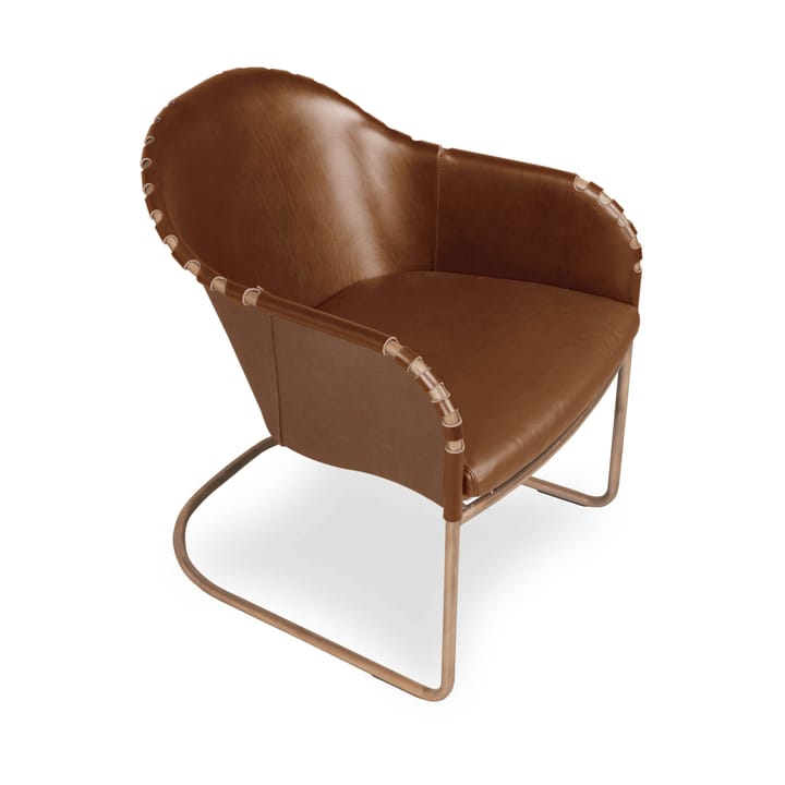 Sillón Ingo - Coñac - tratado con cobre - Källemo