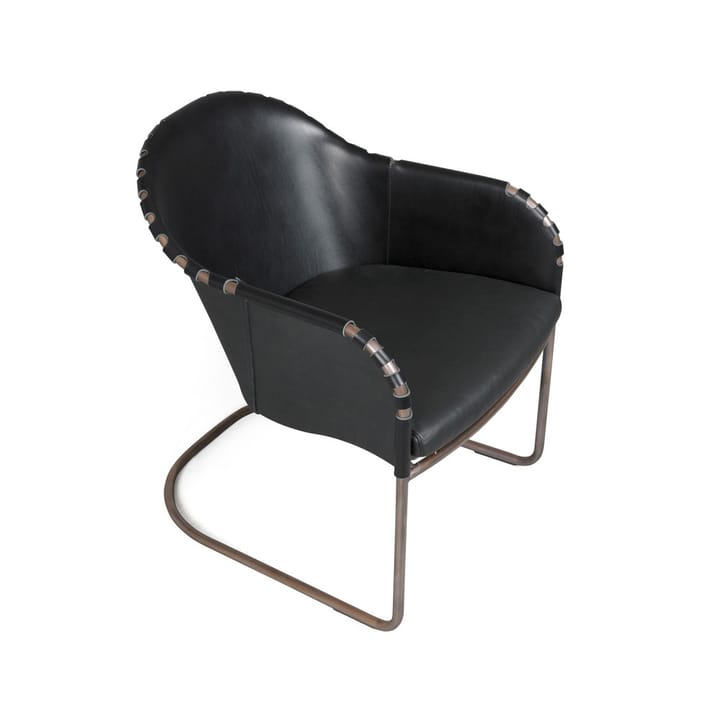 Sillón Ingo - Negro - tratado con cobre - Källemo