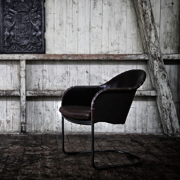 Sillón Ingo, Negro - tratado con cobre Källemo