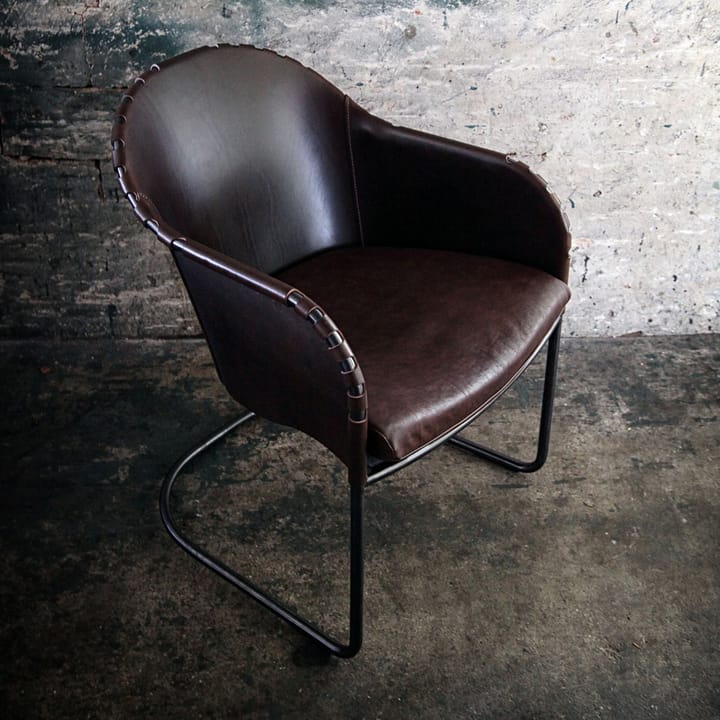Sillón Ingo, Negro - tratado con cobre Källemo