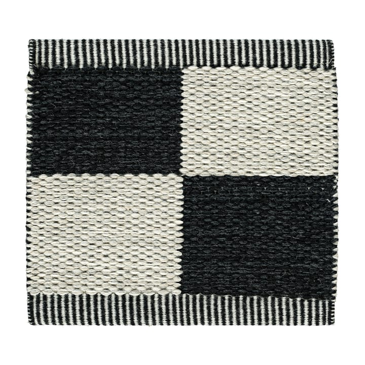 Alfombra Checkerboard Icon 85x200 cm - Midnight black - Kasthall