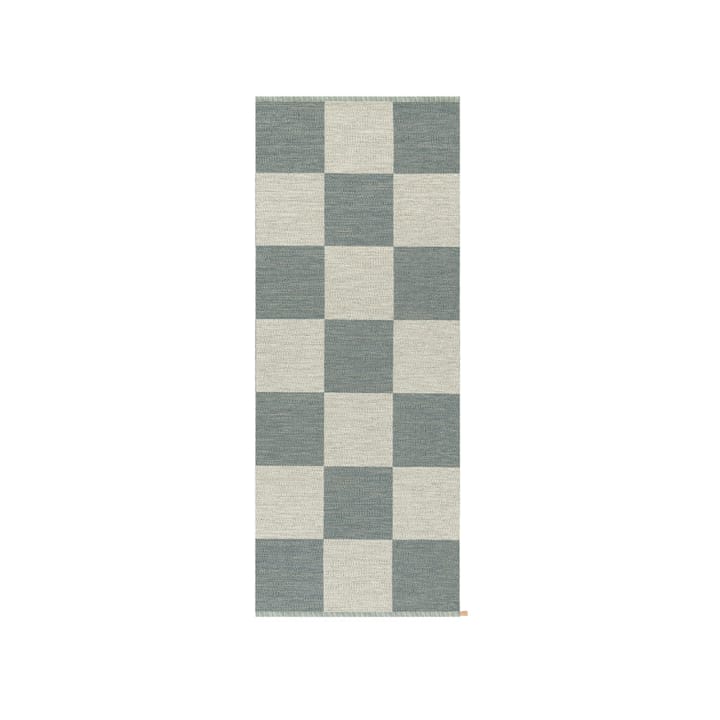 Alfombra Checkerboard Icon 85x200 cm - Polarized Blue - Kasthall