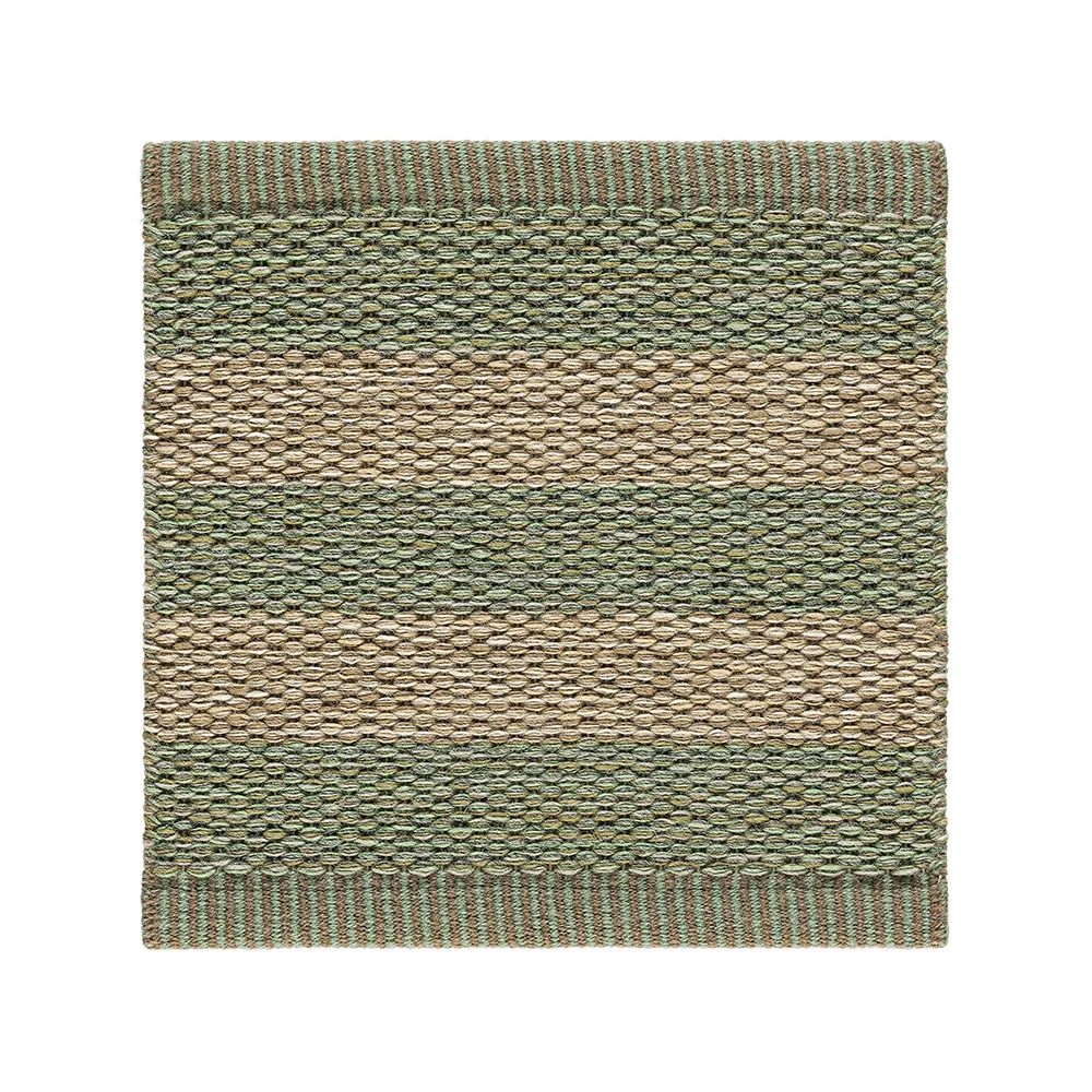 Alfombra de recibidor Narrow Stripe Icon, Bamboo leaf 240x85 cm Kasthall