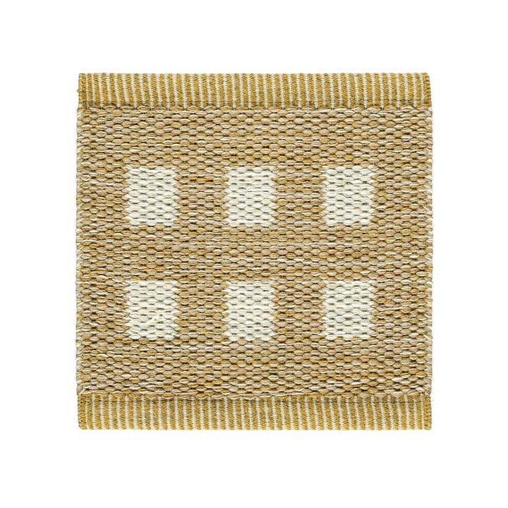 Alfombra de recibidor Sugar Cube Icon, Yellow ochre 484 85x250 cm Kasthall