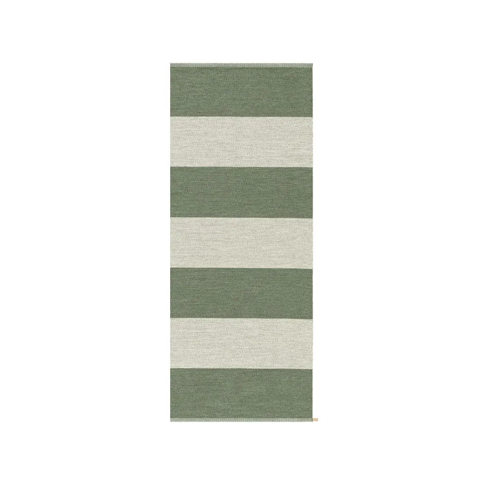 Alfombra de recibidor Wide Stripe Icon, Grey pear 200x85 cm Kasthall