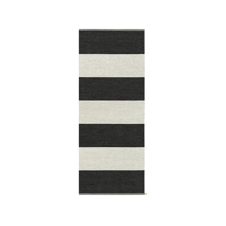 Alfombra de recibidor Wide Stripe Icon - Midnight black 200x85 cm - Kasthall